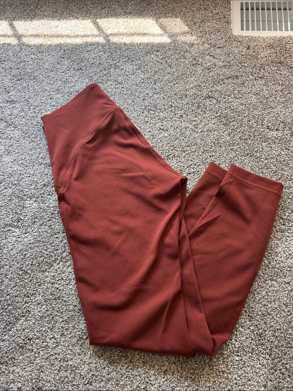 lululemon athletica High-Rise Leggings in Deep Brick Red